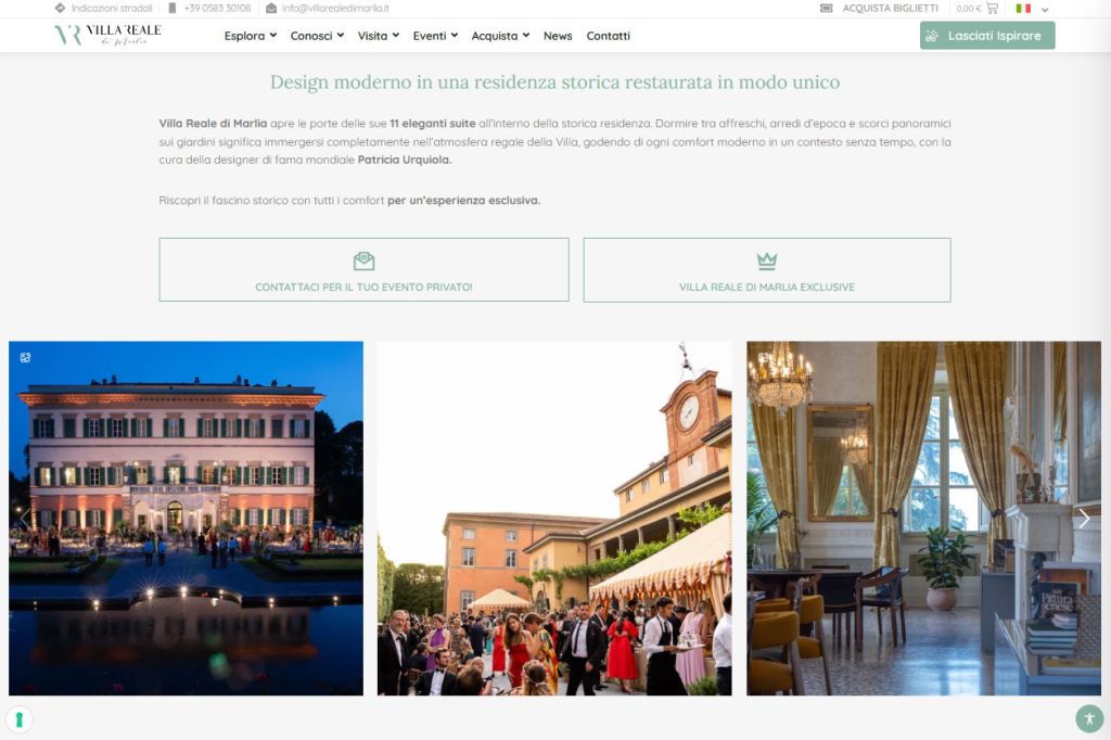 Villa Reale di Marlia - sito desktop 02